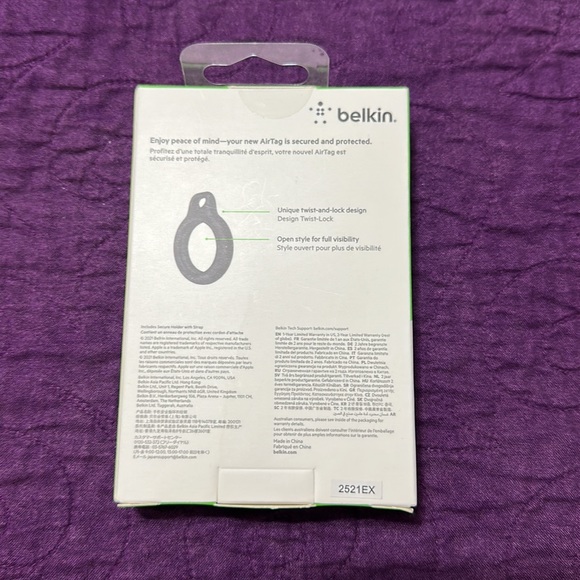 Bellini Apple AirTag holder - Picture 2 of 3